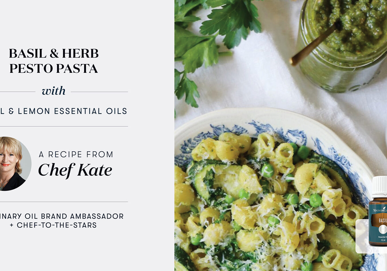 Basil &amp; Herb Pesto Pasta