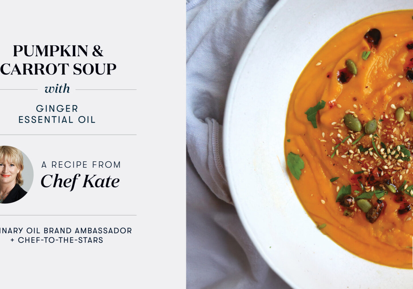 Pumpkin &amp; Carrot Soup