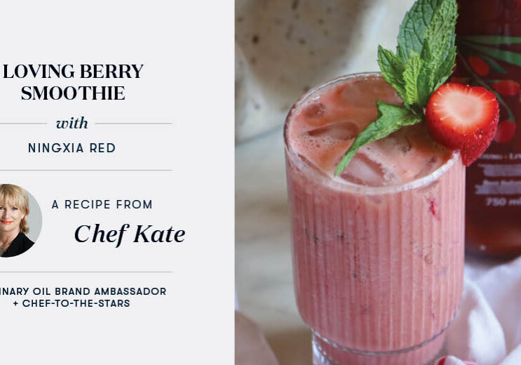 Loving Berry Smoothie with NingXia Red